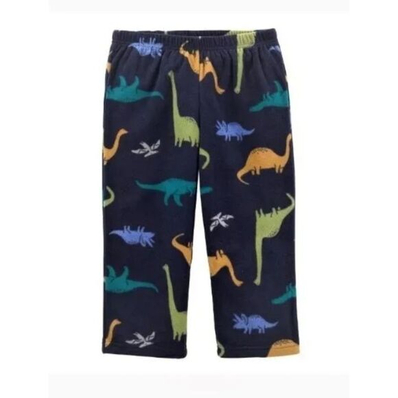 CARTERS Boys Sz 8 Dinosaur Print Snug Fitting Lounge Pajamas 3 Pc Set NEW NWT - Picture 5 of 7